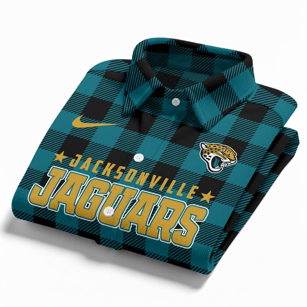 Premium NFL JAC Check Long-sleeve Casual Shirt V1 NMD TTV