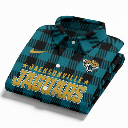 Premium NFL JAC Check Long-sleeve Casual Shirt V1 NMD TTV