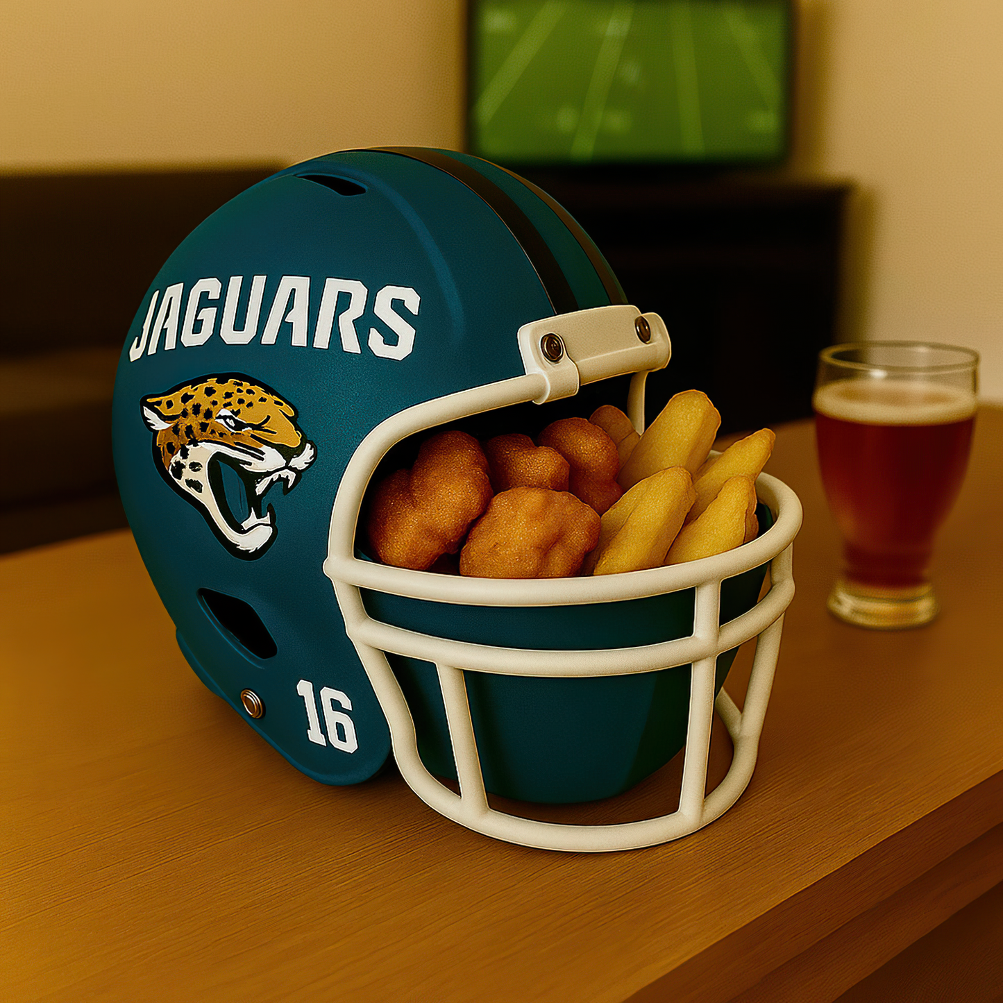 Premium NFL JAC Legacy Football Helmet Snack Bowl V1 NMD TTV