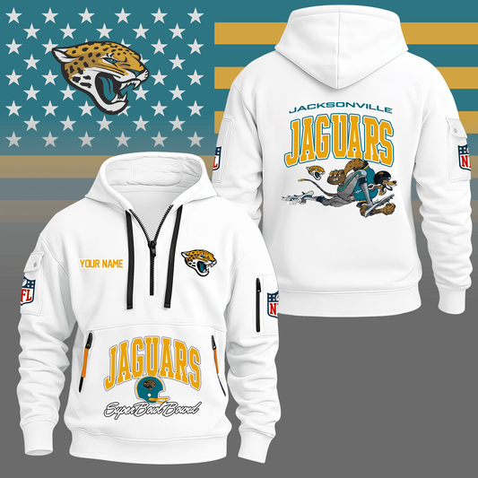 Premium NFL JAC Super Bowl Hoodie Half Zipper V1 NMD TTV