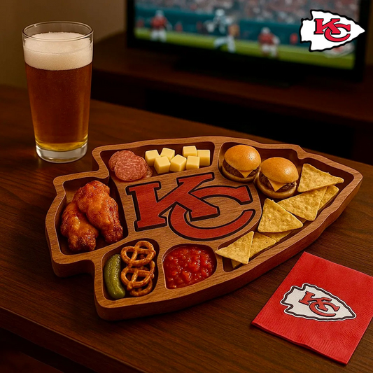 Premium NFL KC Game Day Platter V1 NMD TTV