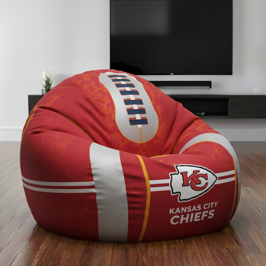 Premium NFL KC Lounge Bean Chair V1 NMD TTV
