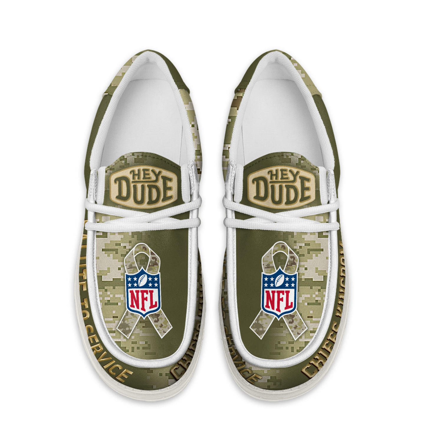 Premium NFL KC Salute to Service Loafer V2 NMD TTV