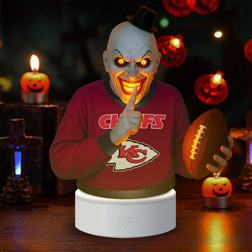 Premium NFL KC Terrifier Decoration Led Light V1 NMD TTV