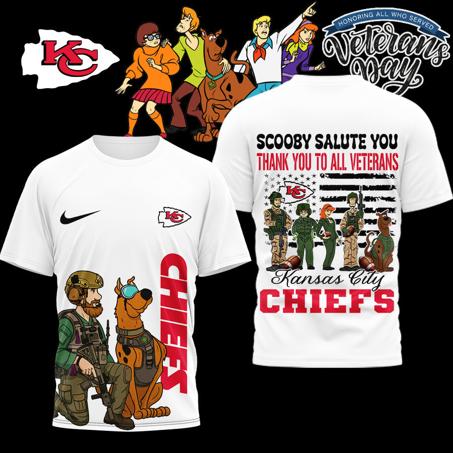 Premium NFL KC x SCO Salute Veterans T-shirt V15 NMD NHM