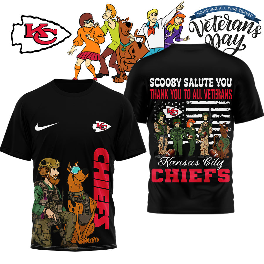 Premium NFL KC x SCO Salute Veterans T-shirt V15 NMD NHM