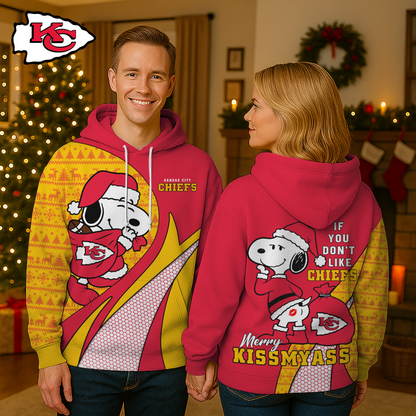 Premium NFL KC x SNP Funny Christmas Hoodie V1 NMD TTV