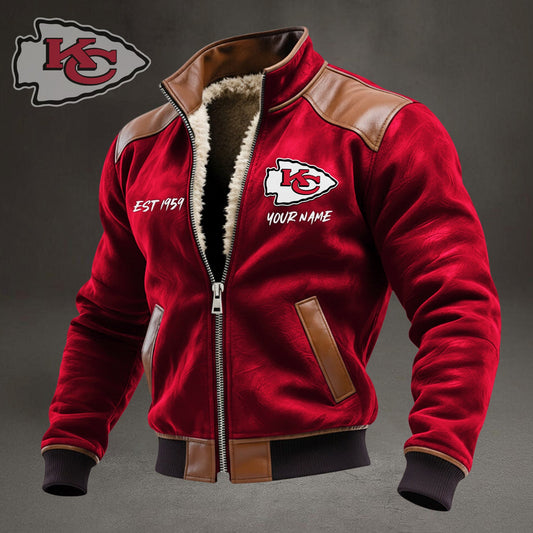 Premium NFL KCC Collar Zipper Jacket V1 NMD NHM