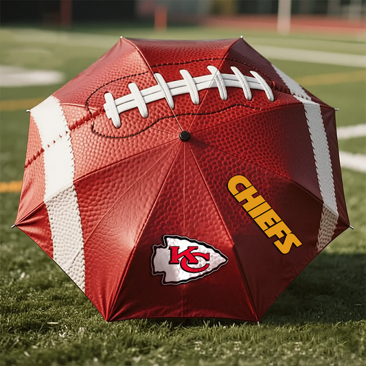 Premium NFL KCC Open Folding Umbrella V1 NMD TTV