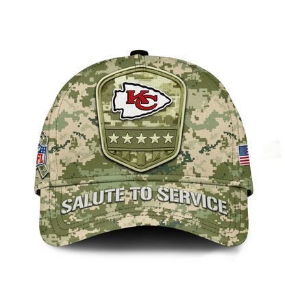 Premium NFL KCC Salute To Service Cap V14 NMD TTV