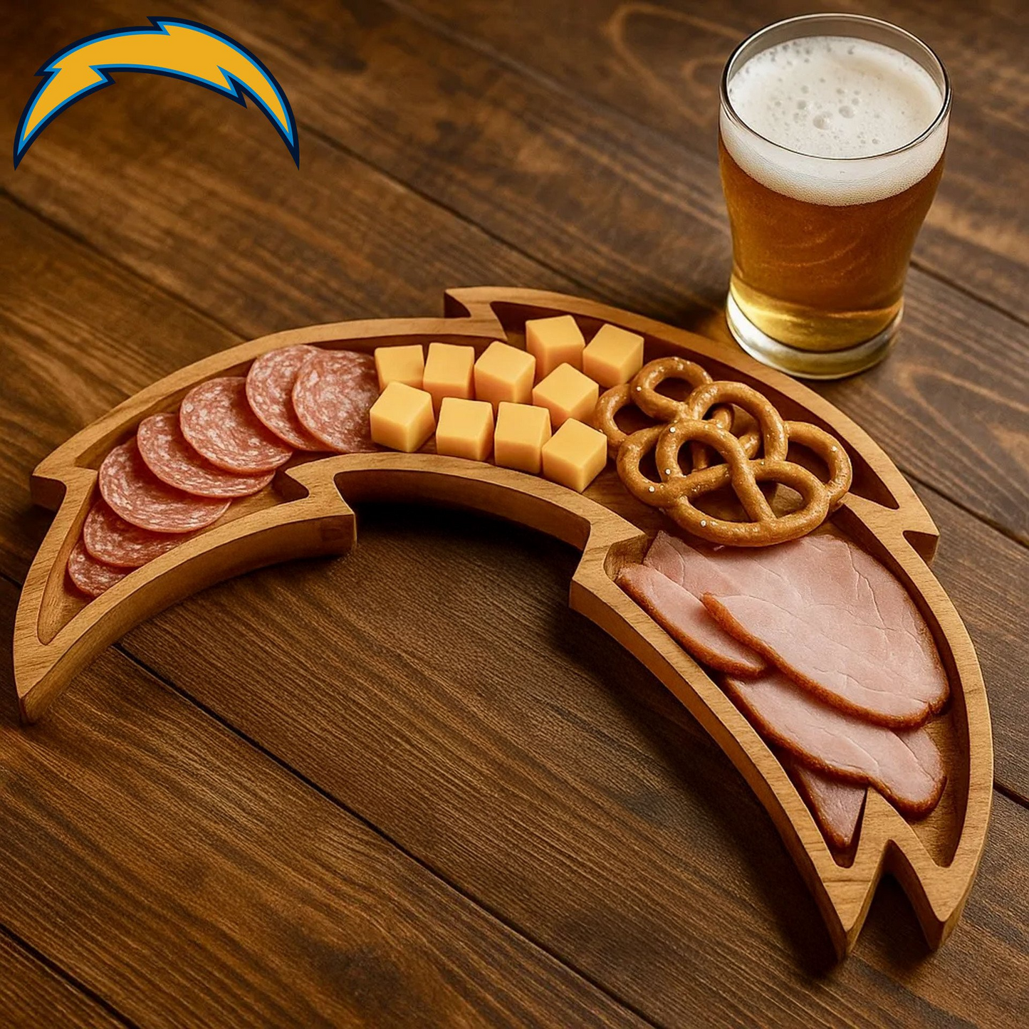 Premium NFL LAC Game Day Platter V1 NMD TTV