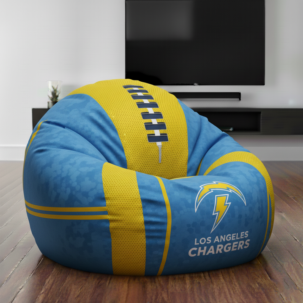 Premium NFL LAC Lounge Bean Chair V1 NMD TTV