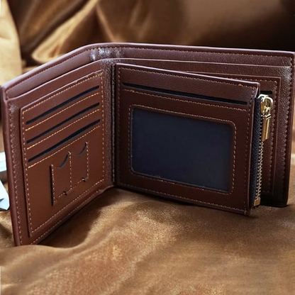 Premium NFL LAR Cracked Fire Leather Wallet V1 NMD TTV