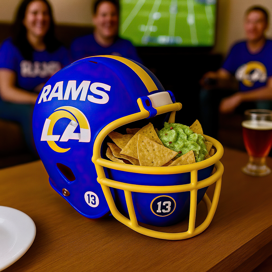 Premium NFL LAR Legacy Football Helmet Snack Bowl V1 NMD TTV