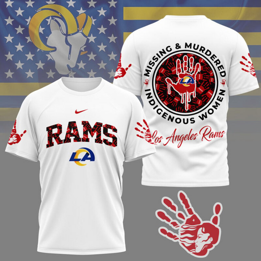 Premium NFL LAR MMIW Awareness Shirt V1 NMD TTV