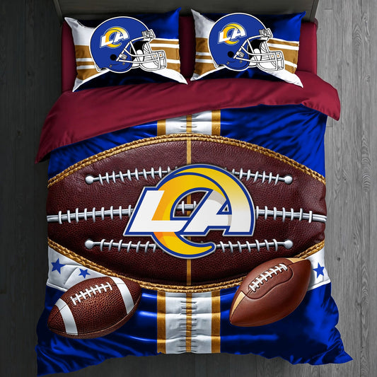 Premium NFL LAR Piece Bedding Set V1 NMD NHM