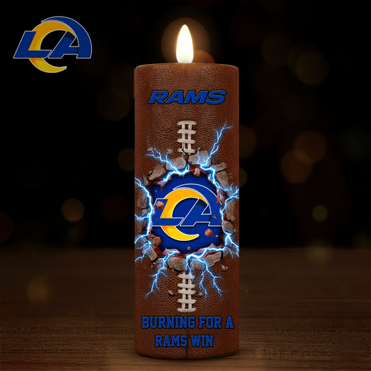 Premium NFL LAR Victory Candle V1 NMD TTV