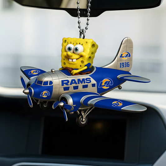 Premium NFL LAR x SPO Car Ornament V1 DATND TANTD