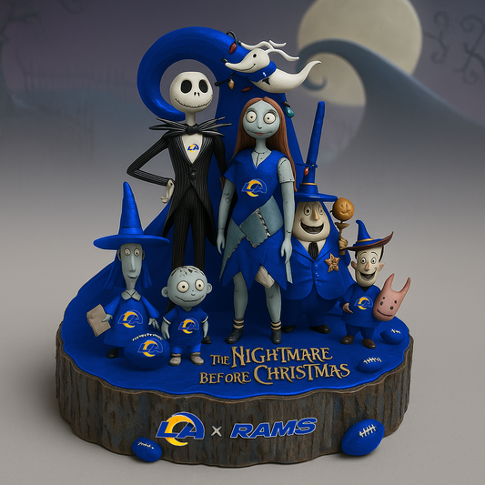 Premium NFL LAR x TNBC Acrylic Plaque V4 NMD TTV