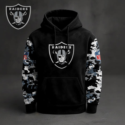 Premium NFL LV Camo Arm Pullover Hoodie V1 NMD NHM