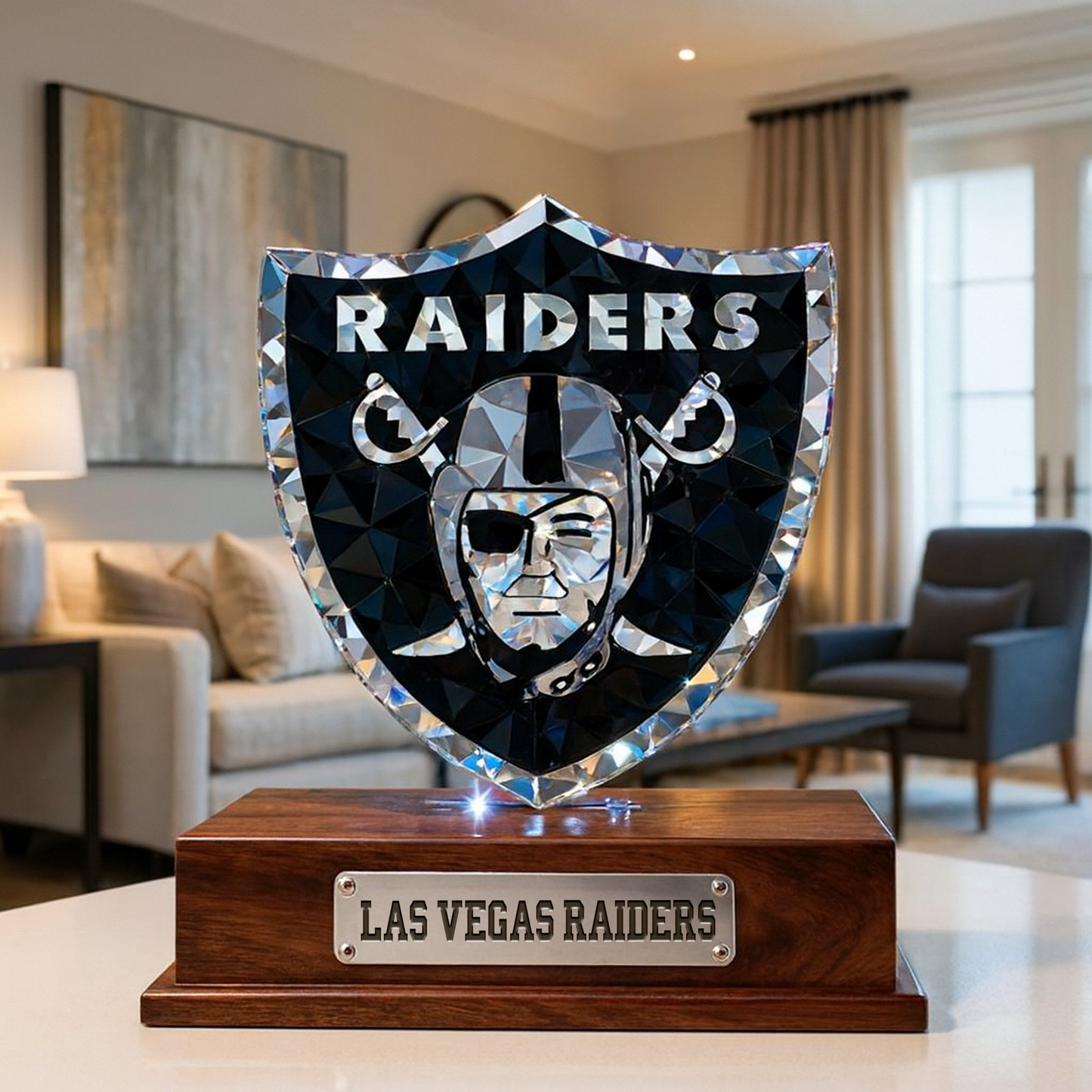 Premium NFL LV Crystal Style Desktop Ornament V1 NMD  TTV