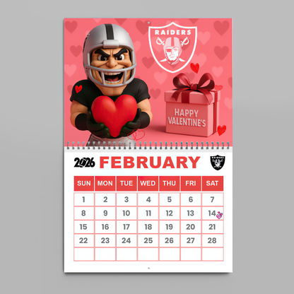 Premium NFL LV Wall Calendar 2026 V1 NMD TTV