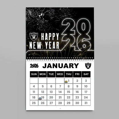 Premium NFL LV Wall Calendar 2026 V1 NMD TTV