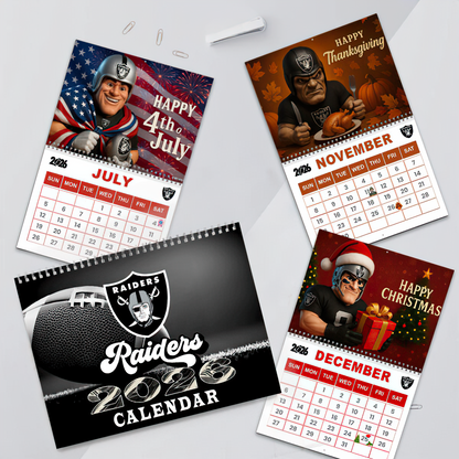 Premium NFL LV Wall Calendar 2026 V1 NMD TTV