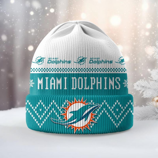 Premium NFL MIA Beanie Hat V1 NMD TTV