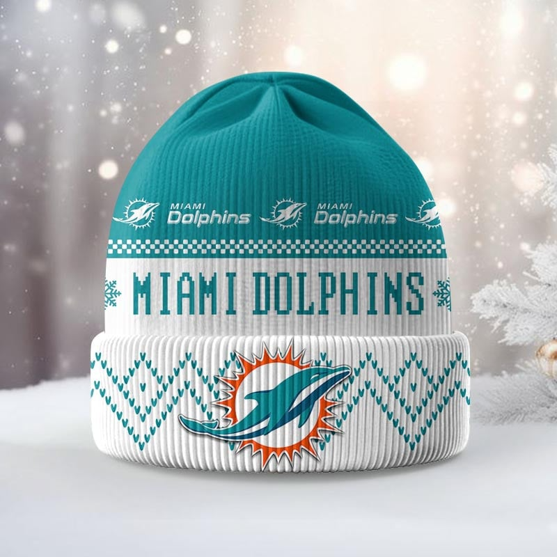Premium NFL MIA Beanie Hat V1 NMD TTV