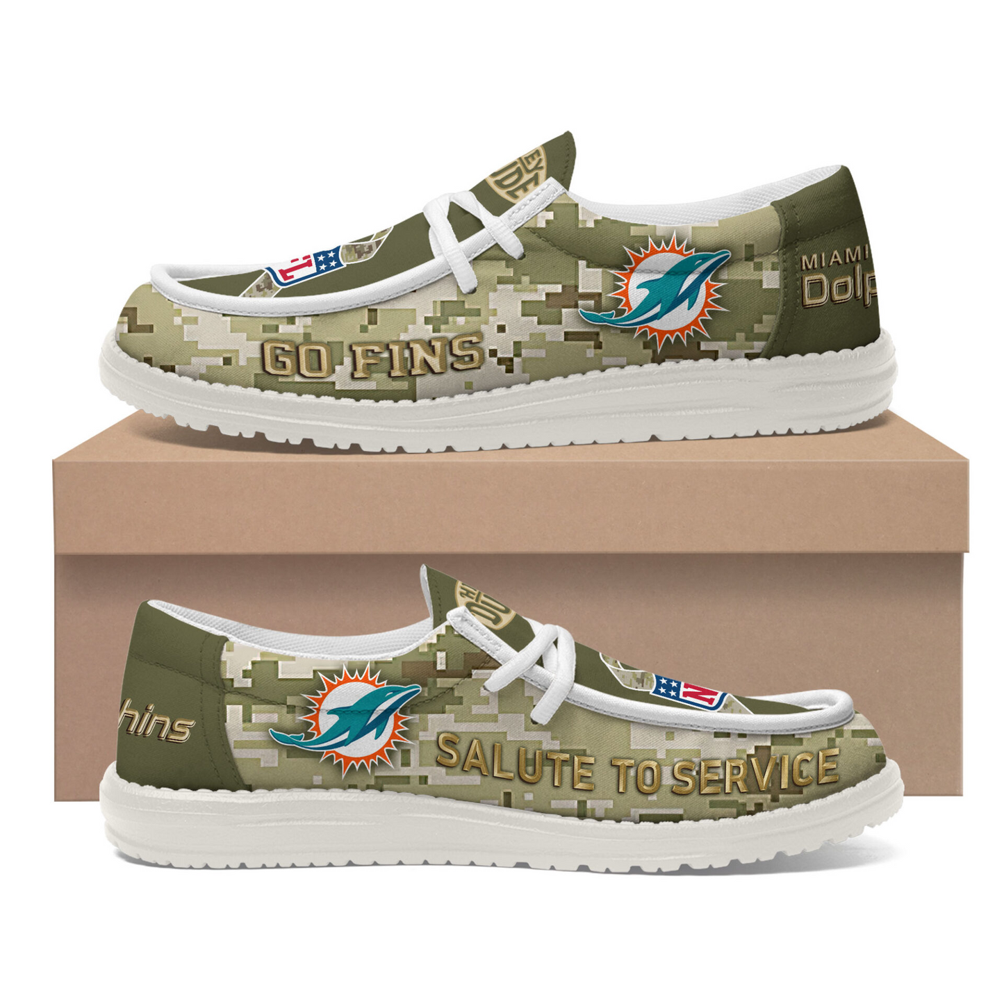 Premium NFL MIA Salute to Service Loafer V2 NMD TTV
