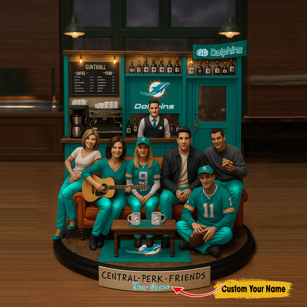 Premium NFL MIA x FR Acrylic Plaque V3 NMD TTV