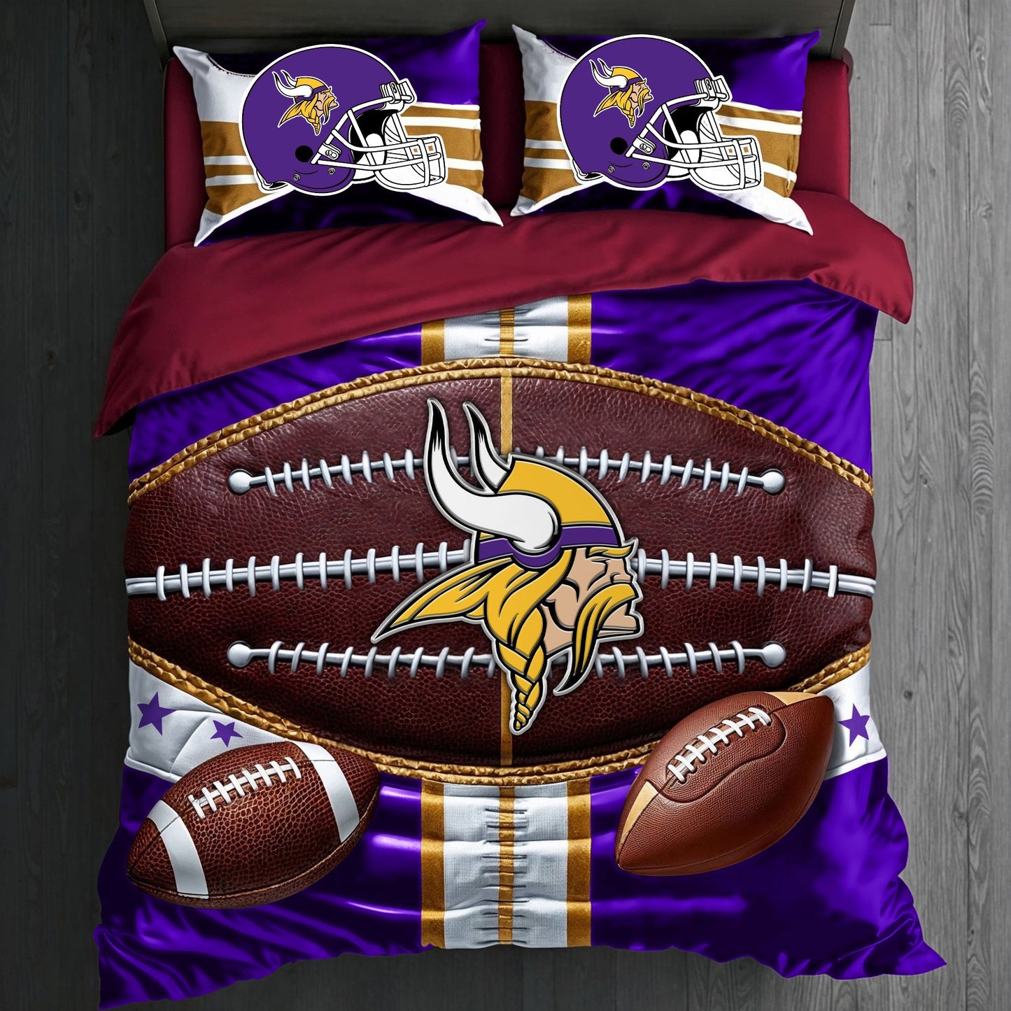 Premium NFL MIN Piece Bedding Set V1 NMD NHM