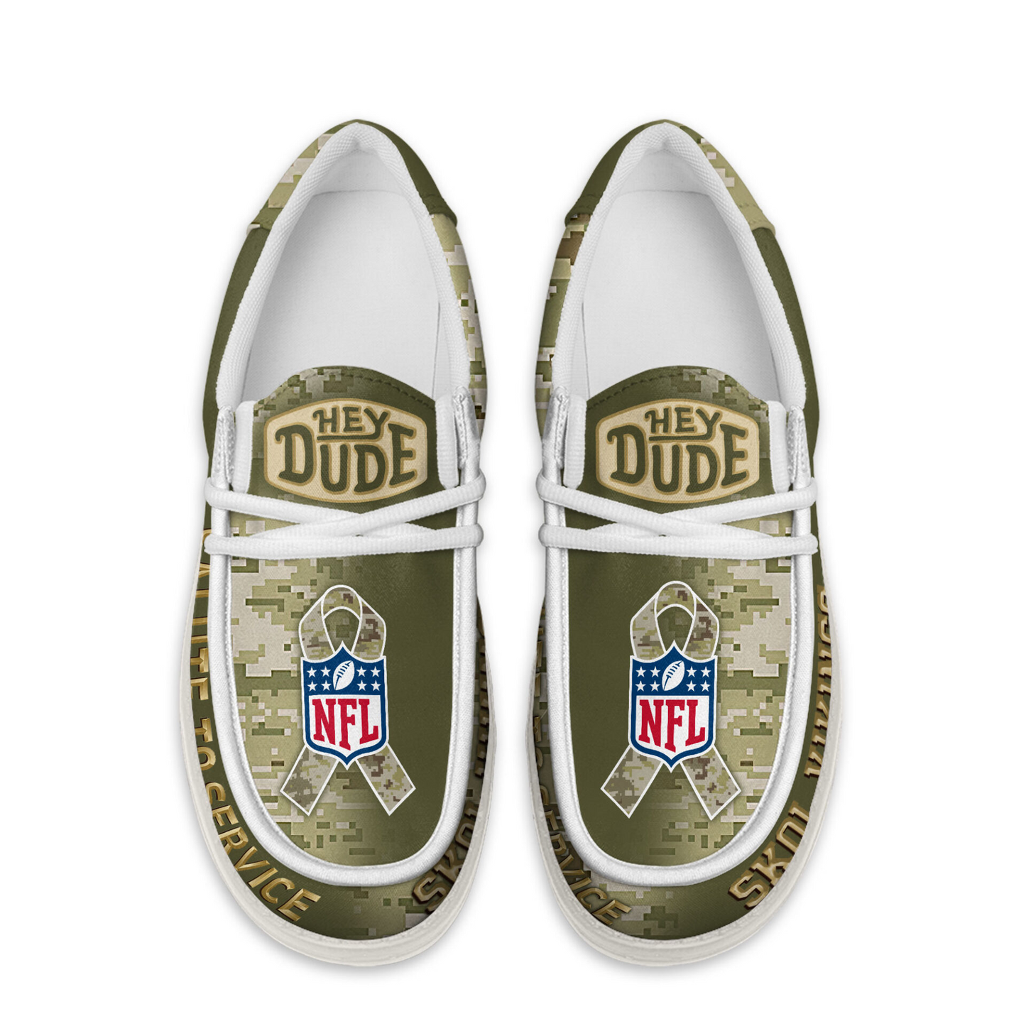 Premium NFL MIN Salute to Service Loafer V2 NMD TTV
