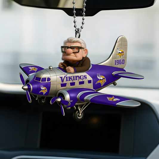 Premium NFL MIN x CARL Car Ornament V1 DATND TANTD
