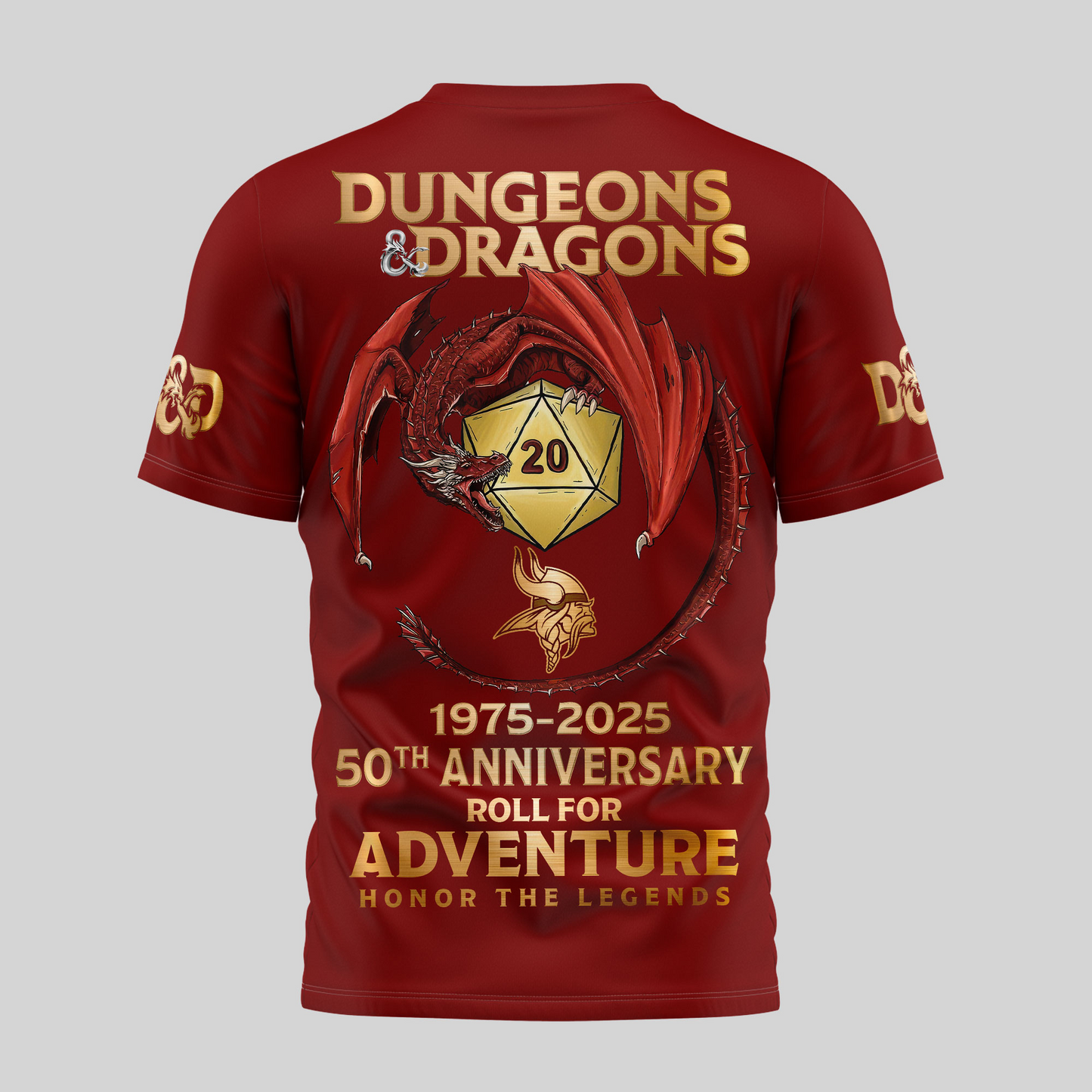 Premium NFL MIN x Dungeons And Dragons 50th Anniversary Shirt V15 NMD TTV