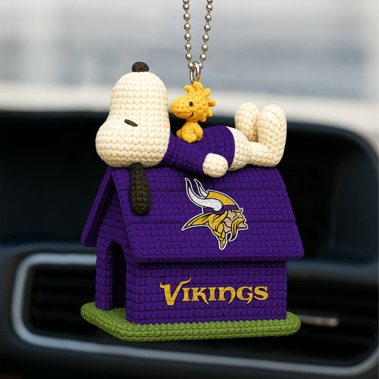 Premium NFL MIN x SNP Knitted Car Ornament V8 NMD NHM