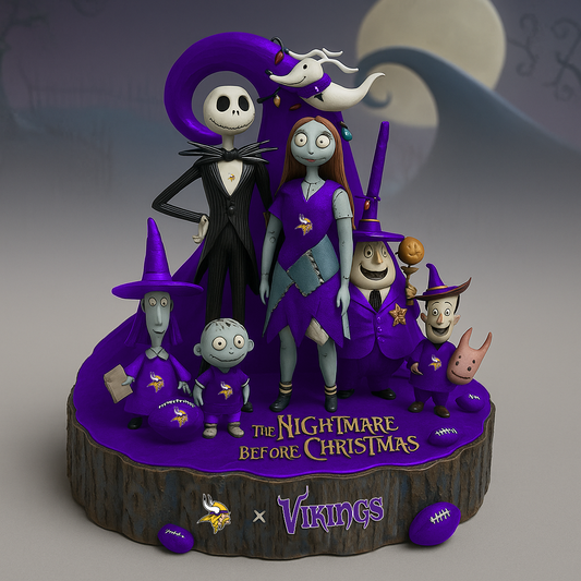 Premium NFL MIN x TNBC Acrylic Plaque V4 NMD TTV