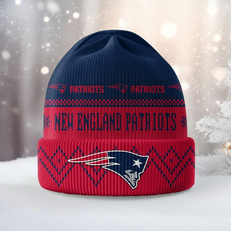 Premium NFL NE Beanie Hat V1 NMD TTV