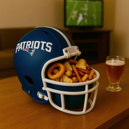 Premium NFL NE Legacy Football Helmet Snack Bowl V1 NMD TTV