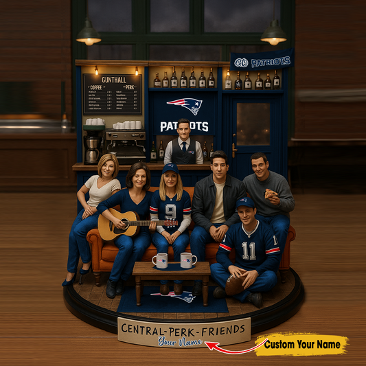 Premium NFL NE x FR Acrylic Plaque V3 NMD TTV