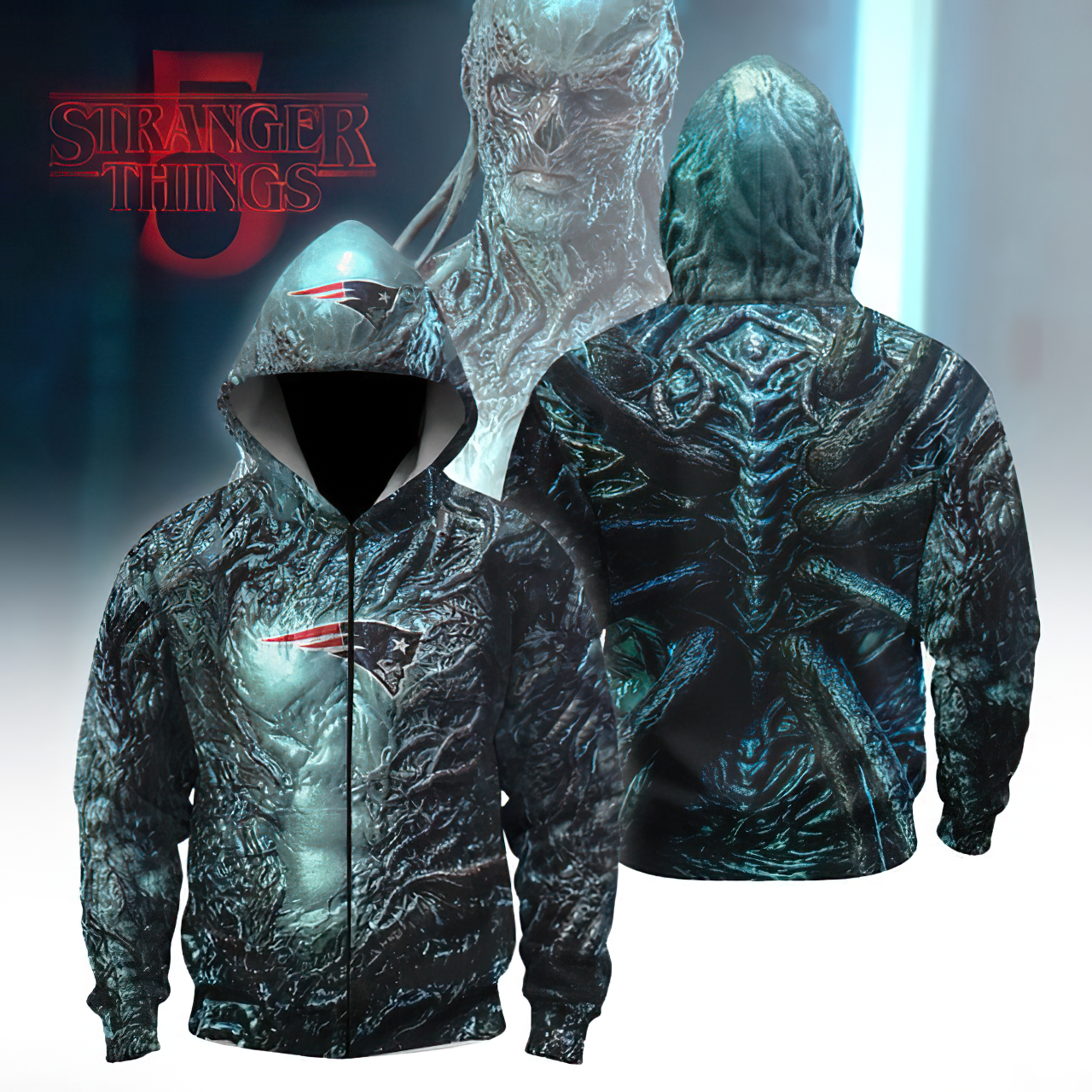 Premium NFL NE x STT Crossover Hoodie V1 NMD TTV