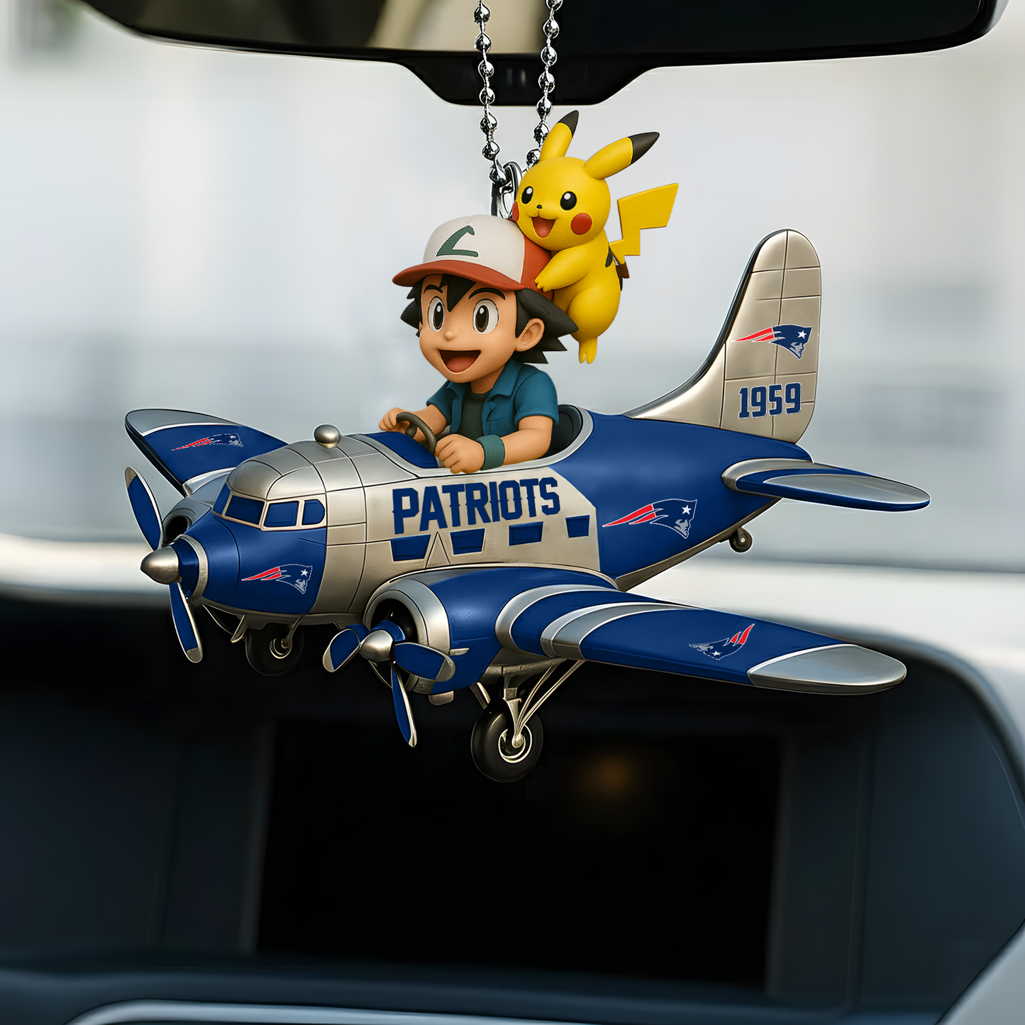 Premium NFL NEP x POK Car Ornament V1 DATND TANTD