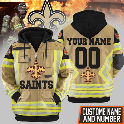 Premium NFL NO Firefighter Zip Hoodie V1 NMD TTV