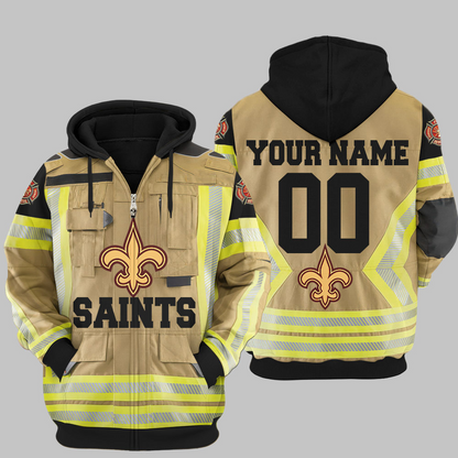 Premium NFL NO Firefighter Zip Hoodie V1 NMD TTV