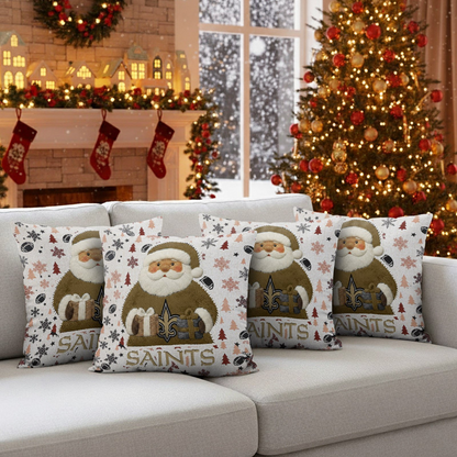 Premium NFL NO Santa Christmas Pillow V1 NMD TTV