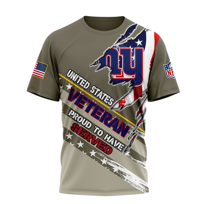 Premium NFL NYG Proud U.S. Veteran T-shirt V1 NMD TTV