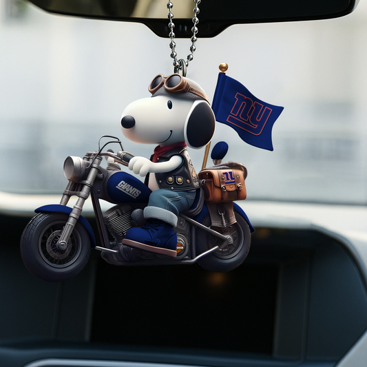Premium NFL NYG x SNP Car Ornament DATND TANTD