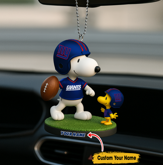 Premium NFL NYG x SNP Car Ornament V4 NMD TTV