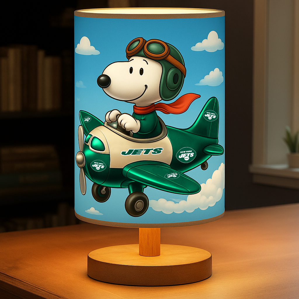 Premium NFL NYJ Table Lamp V1 NMD TTV